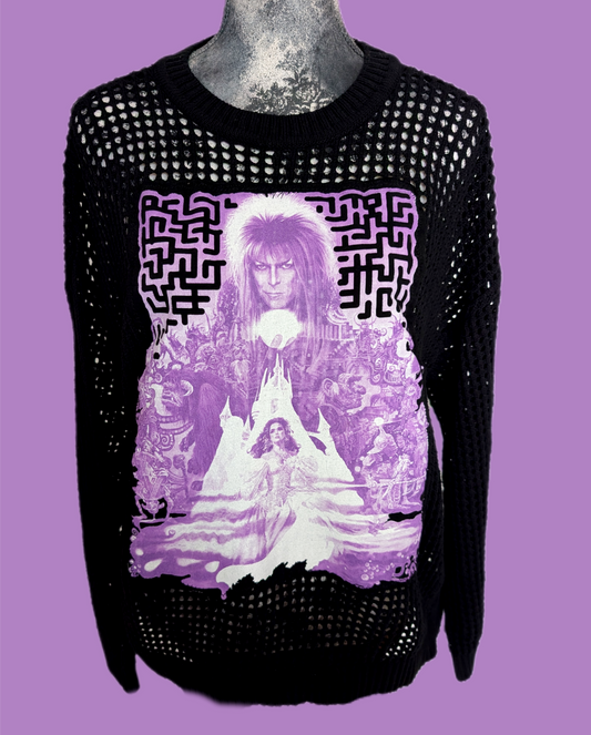 Womens LABYRINTH sweater- size Large