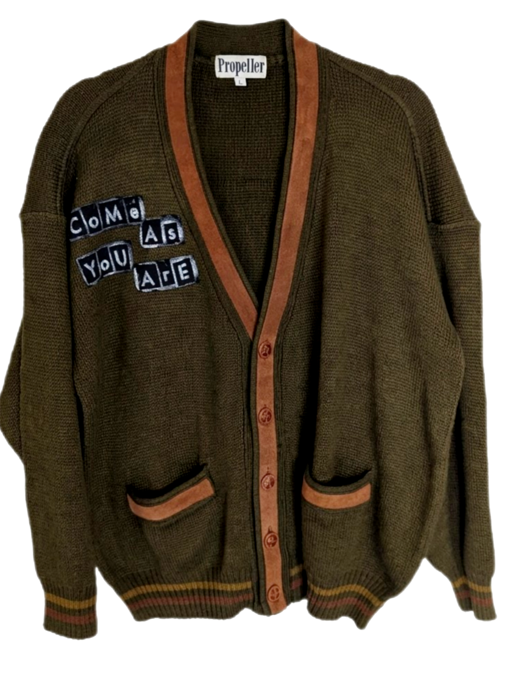 Gender neutral Nirvana Cardigan- men's L womens XL
