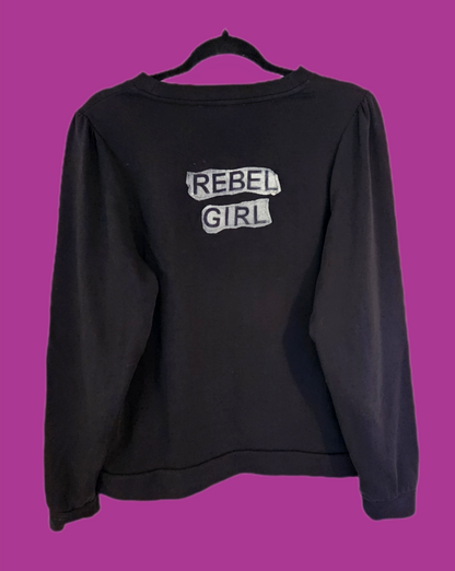 Womens Paramore Rebel Girl sweatshirt - size Large