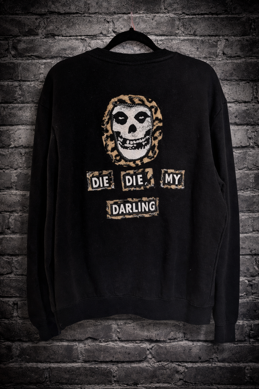 Womens MISFITS Die die My Darling sweater- Large