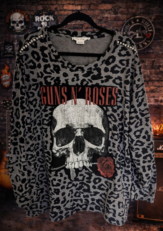 Womens Plus size GNR reworked top- size 3X