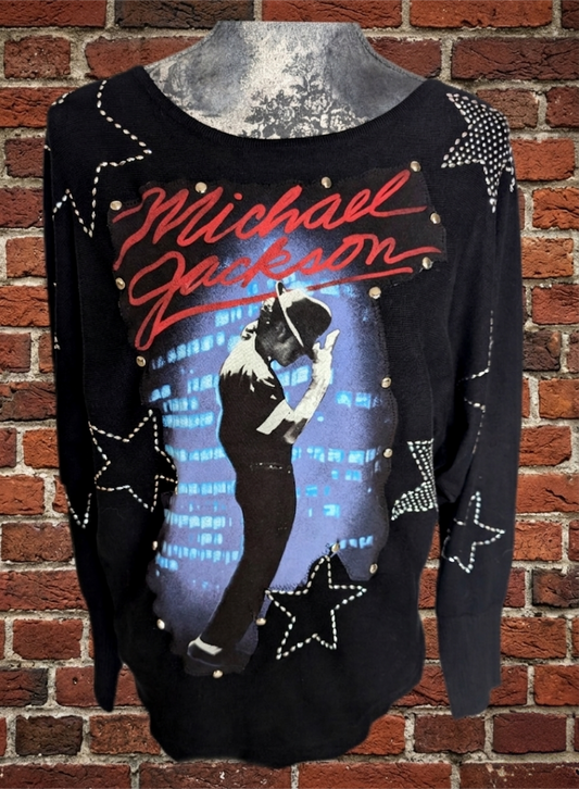 Womens MJ star sweater - size L
