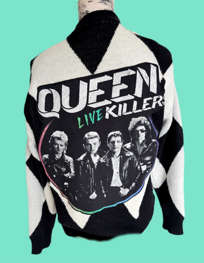 Womens QUEEN Killers Cardigan- size Large