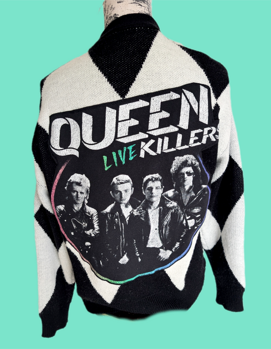 Womens QUEEN Killers Cardigan- size Large