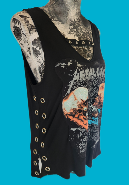 Womens Metallica tank- size MEDIUM