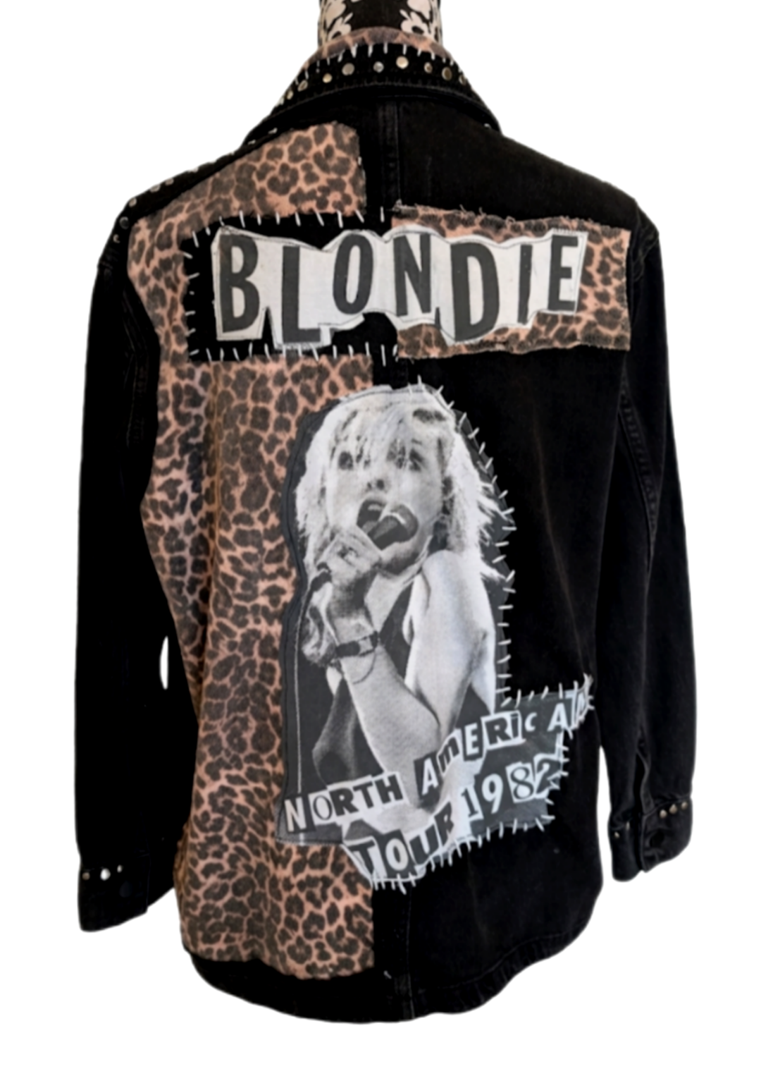 Womens BLONDIE denim Shacket - size Medium