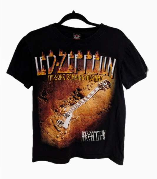 Double side Led Zeppelin tee- men's Small
