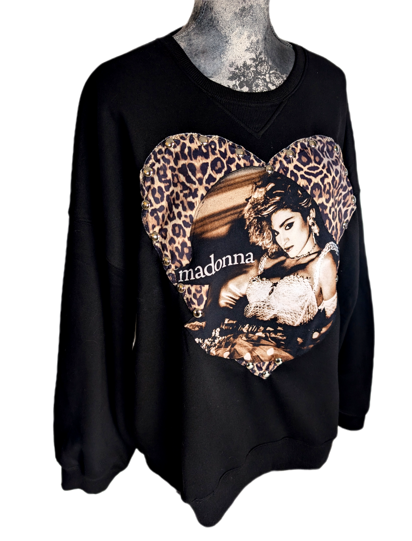Womens Madonna Lucky Star sweatshirt- size XXL