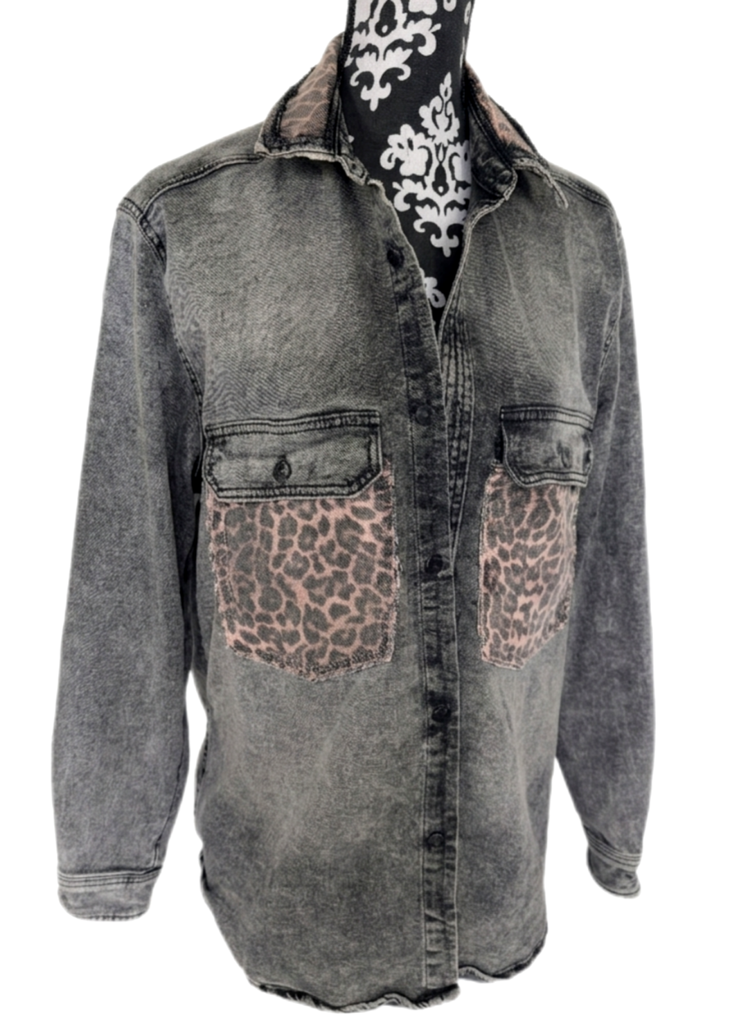 Have a WILLIE Nice Day denim jacket- gender neutral Men's M/ womens L