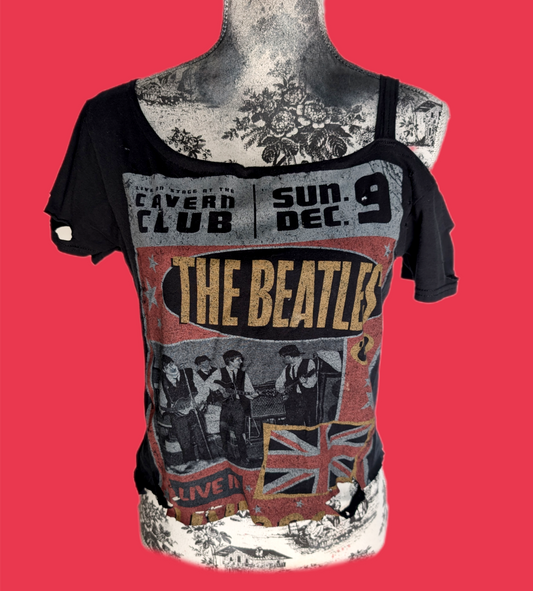 Custom Beatles reworked tee