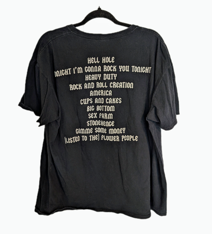 Spinal Tap double sided tee- men's XL