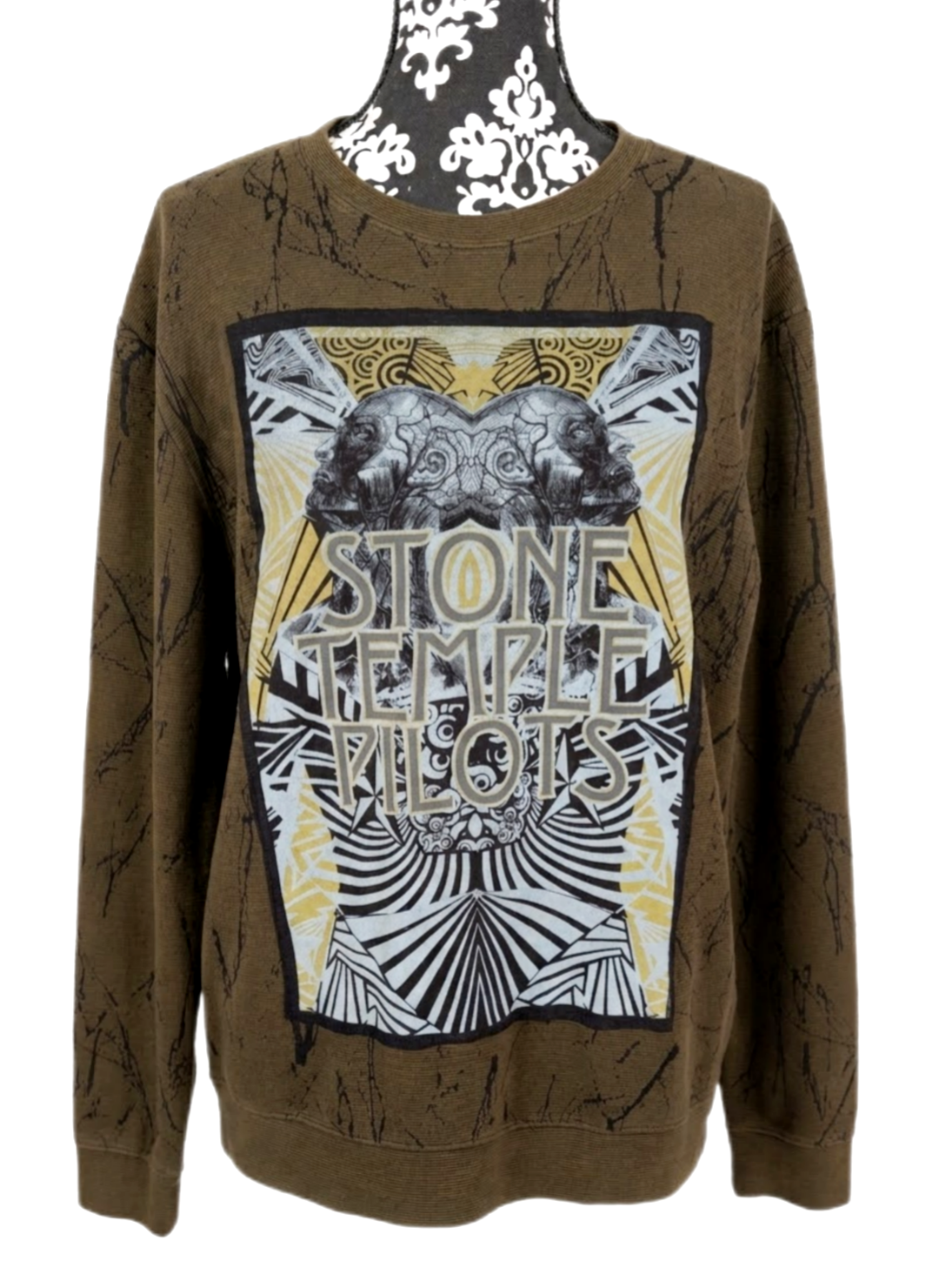Gender neutral Stone Temple Pilots sweater - men's M/L womens XL