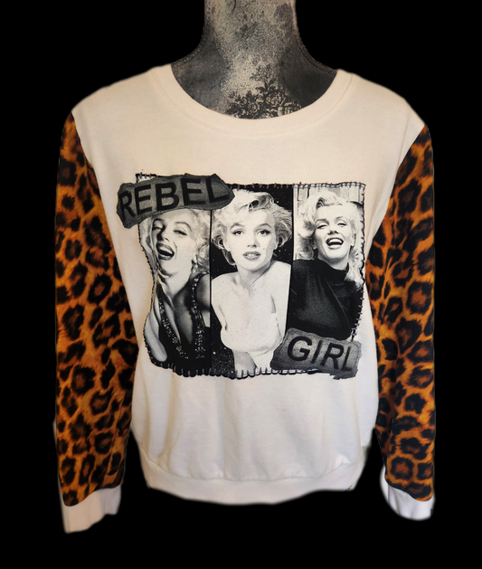 The Marilyn Rebel Girl sweater- size MEDIUM