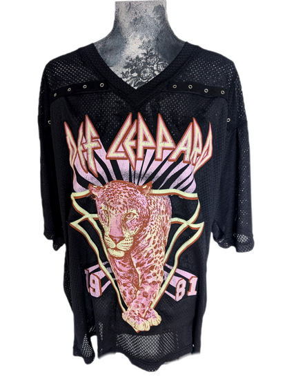 Womens Def Leppard Jersey- size XL
