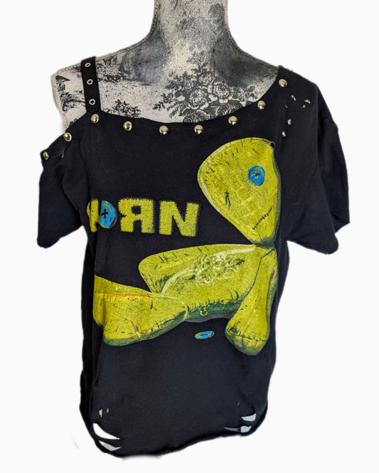 Reworked KORN tee- size M/L