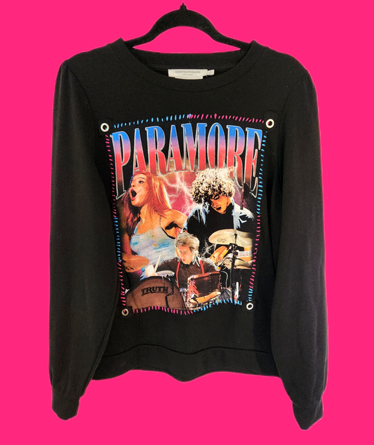 Womens Paramore Rebel Girl sweatshirt - size Large