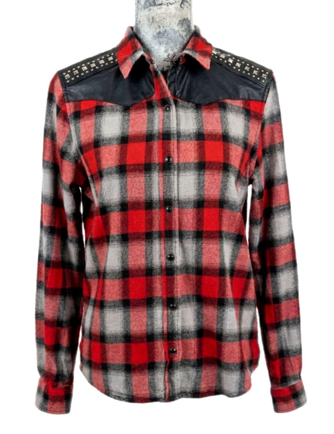 QOTSA lyrics Flannel- womens S/M