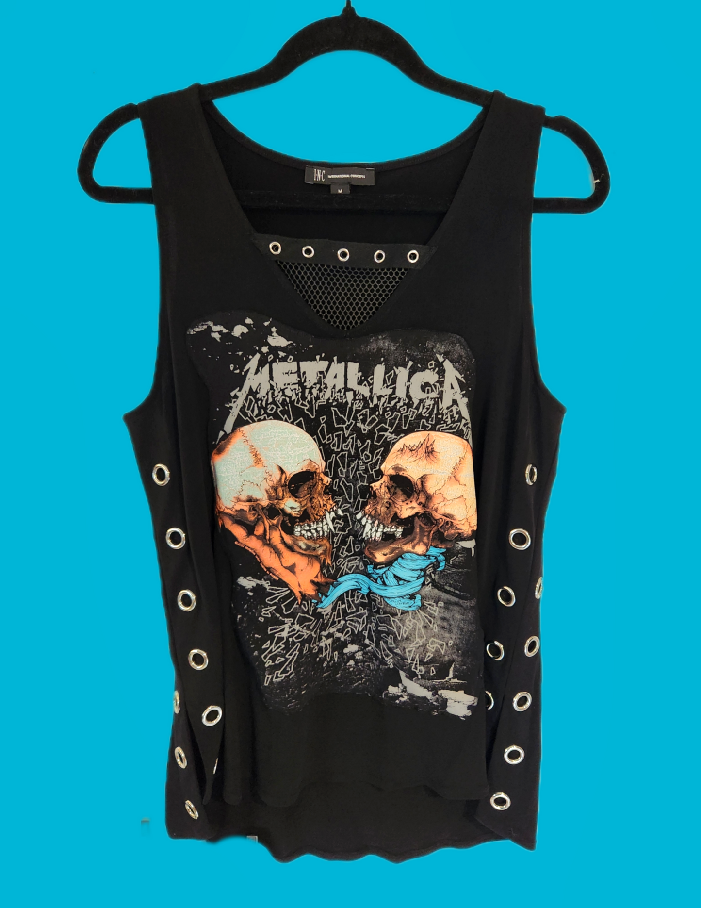 Womens Metallica tank- size MEDIUM