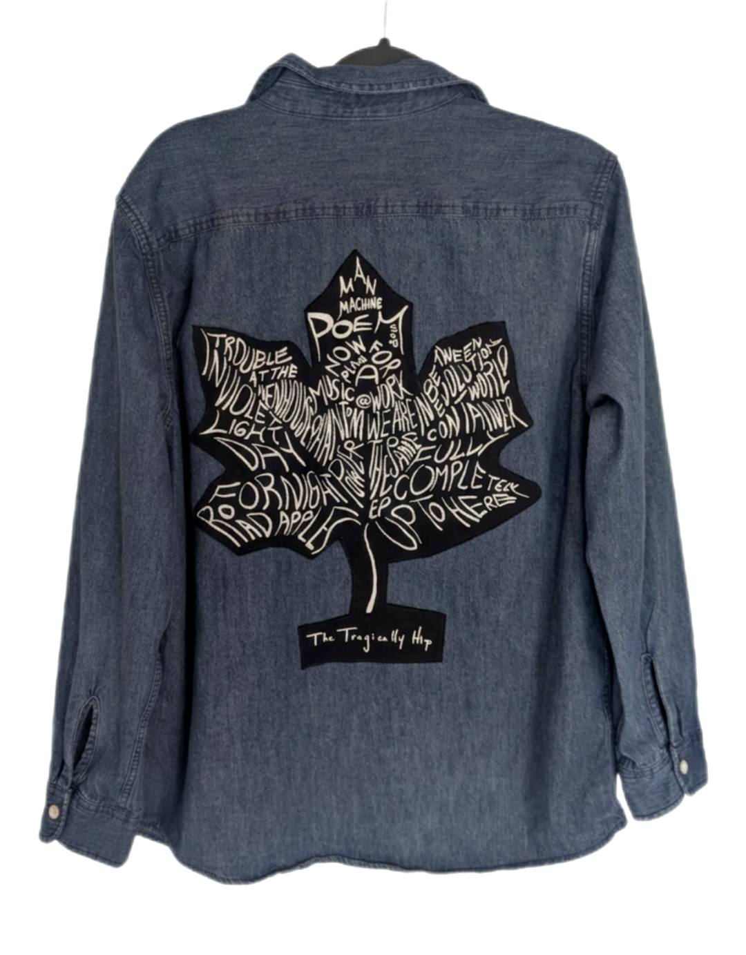 Custom HIP denim button up