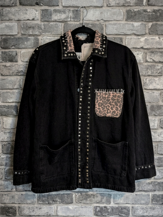 Womens BLONDIE denim Shacket - size Medium
