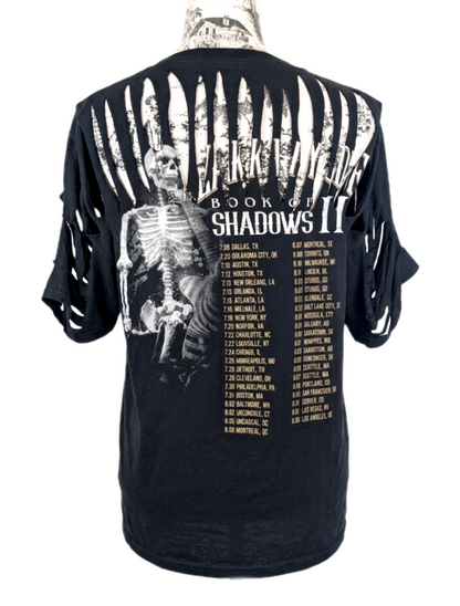 Distressed ZAKK WYLDE tee- womens L