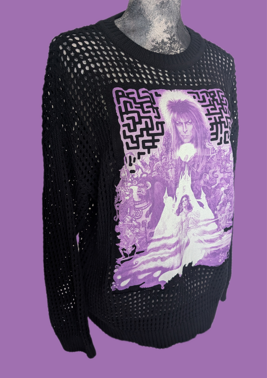 Womens LABYRINTH sweater- size Large