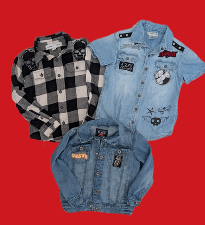 KIDS  Classic rock LOT size 5/6 yrs